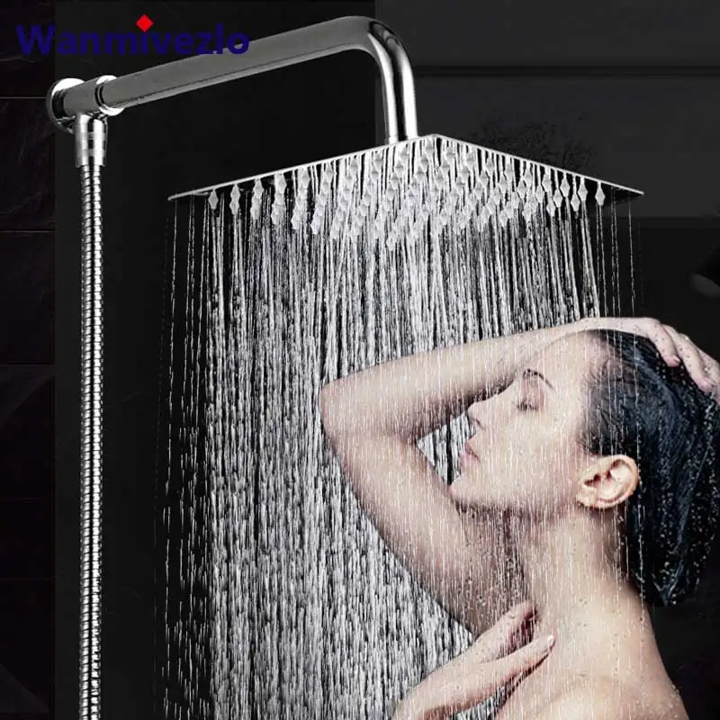 ABS пластиковый светодиодный фонарь душевая головка Хромовая ливневая светодиодный Изменение " душевая головка аксессуары для ванной комнаты chuveiro conduzido