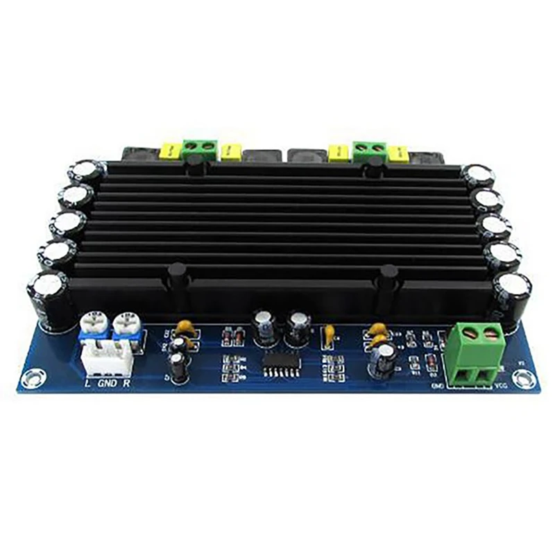 

Hot-XH-M546 предустановленный TPA3116D2 двухканальный 2X150W встроенный звук сверхмощная плата цифрового усилителя