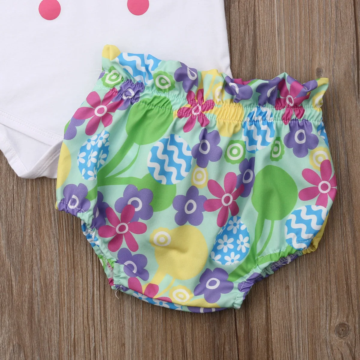 2020 От 0 до 2 лет Пасхальный наряд Летняя одежда для маленьких девочек На возраст от