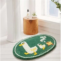 cartoon fluffy bathmat duck rug funny soft bathtub carpet area rugs kitchen rug floor mats welcome doormat chic home room decor