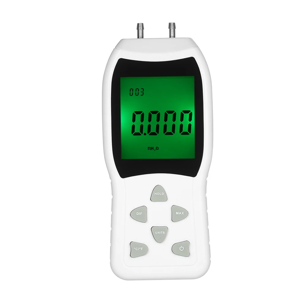 

Portable Air Differential Pressure Gauge Meter for natural gas pipelines air conditioning refrigeration and ventilation factory