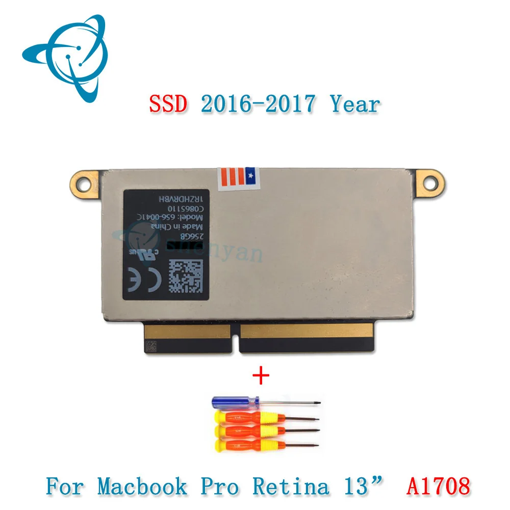 

Shenyan Original A1708 SSD Solid State Drive 128GB 256GB 512GB 1TB For Macbook Pro Retina 13.3" 2016 2017 Year EMC 3164 EMC 2978