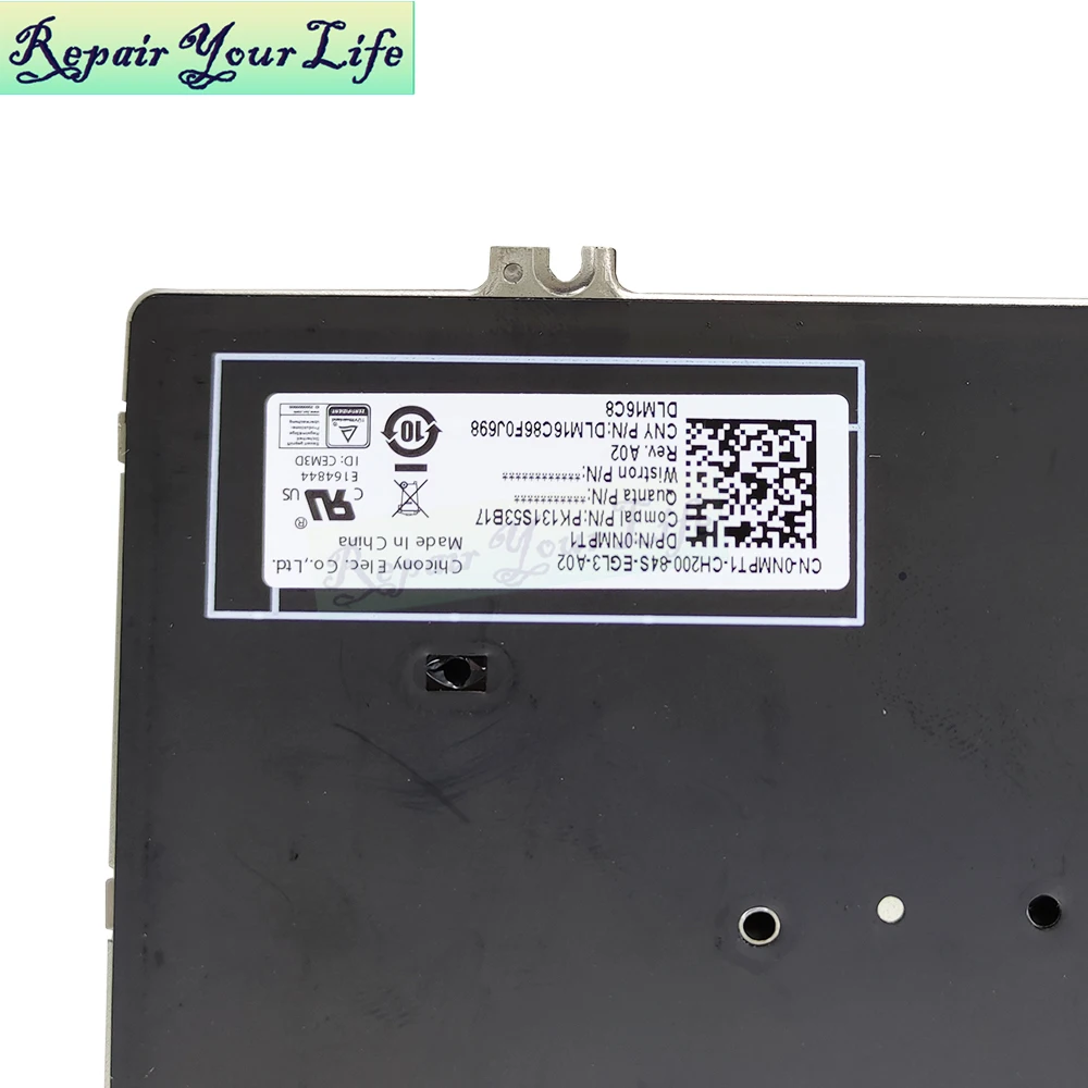 0NMPT1 французская Azerty клавиатура с подсветкой для DELL Latitude 5280 5288 5290 5289 7280 7290 7389 2 в 1