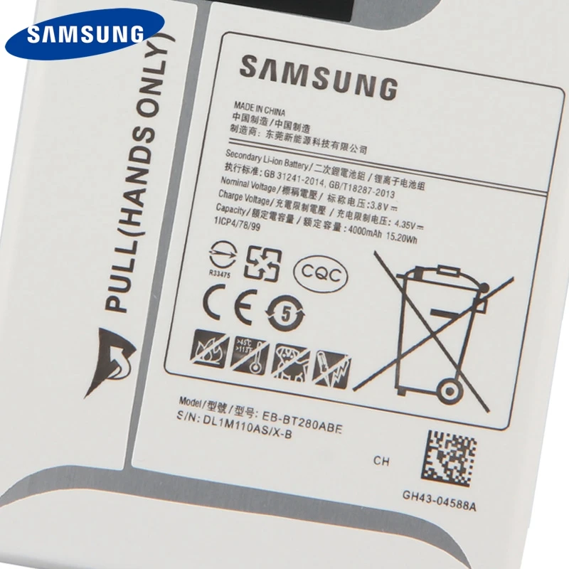 Оригинальная Аккумуляторная батарея для Samsung GALAXY Tab A 7 0 T280 T285 оригинальная