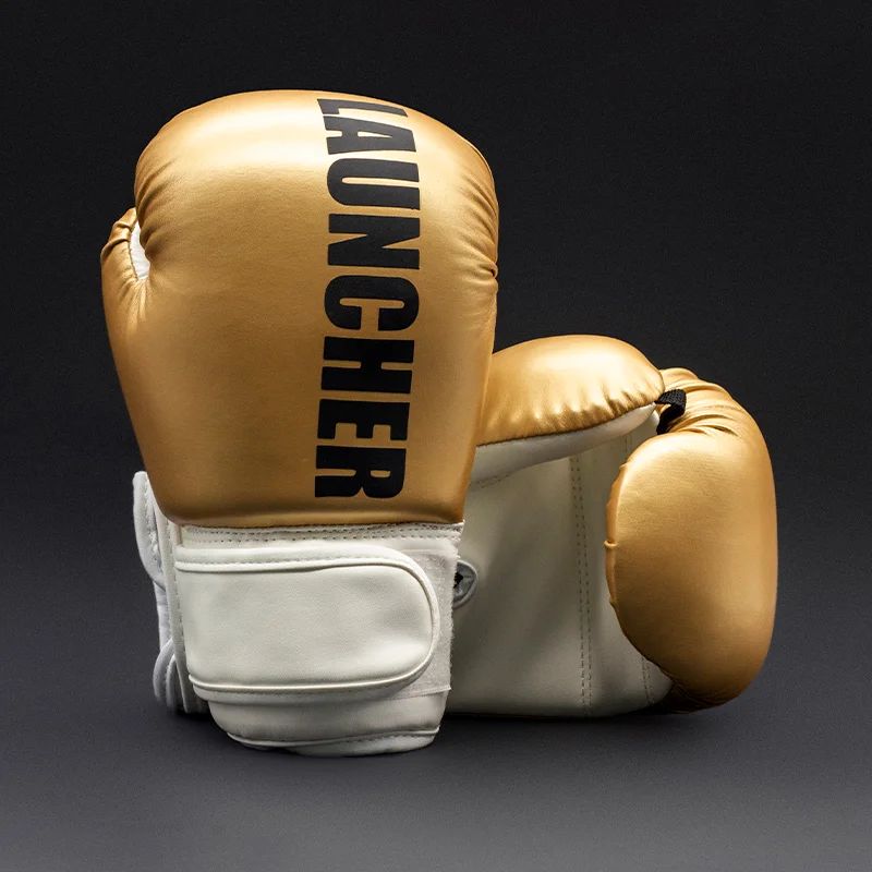 

Профессиональные боксерские перчатки 6 унций, кожаные дышащие Боксерские перчатки для близнецов для женщин, спортивные развлечения EI50PG