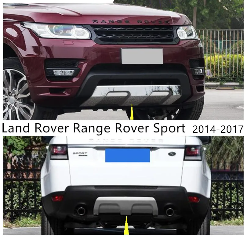 Защитная пластина переднего и заднего бампера для Land Rover Range Sport 2014 2017 протектор
