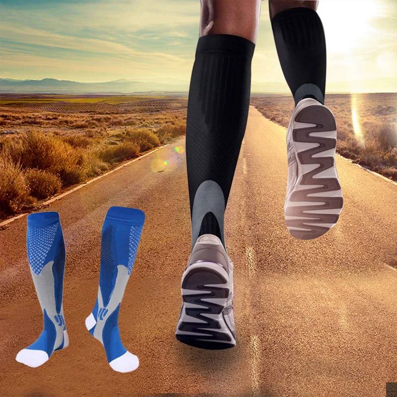 SFIT Компрессионные гольфы для бега Chaussette Футбол Баскетбол Велоспорт Homme носки