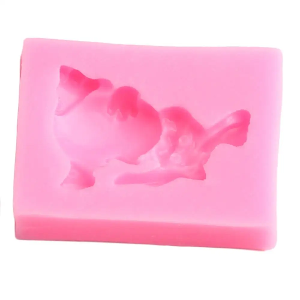 3D кролик силиконовые формы кекс Топпер помадка украшения торта инструменты