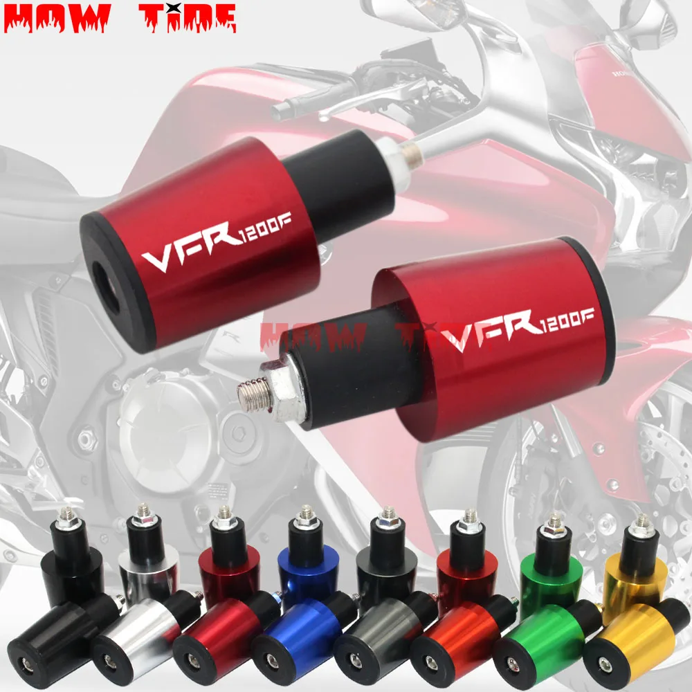 Алюминиевые аксессуары для мотоциклов HONDA VFR 1200/F VFR1200F CNC 7/8 дюйма 22 мм ручки руля