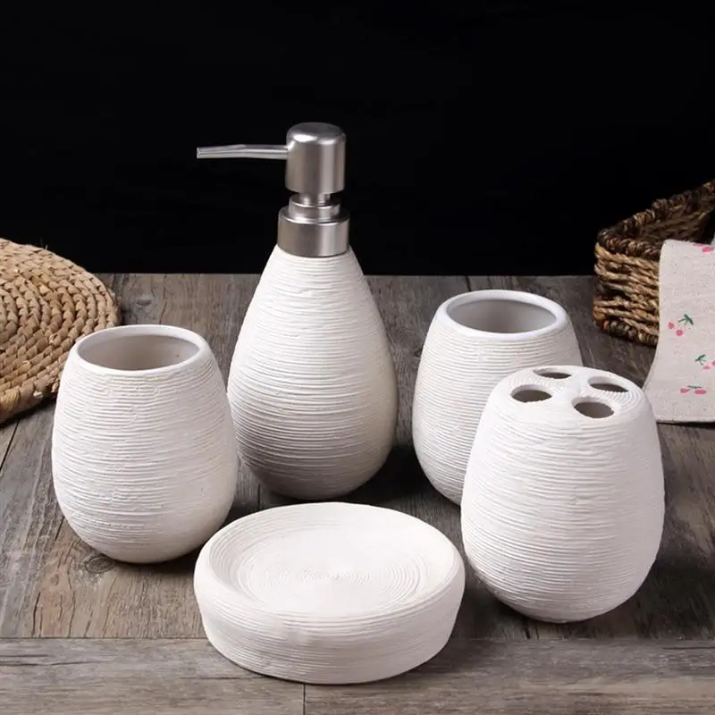 4 шт. набор керамических держателей для ванной комнаты|Наборы комплектующих