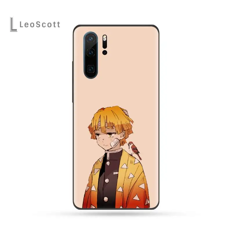 

Demon Slayer Phone Case For Huawei P40 P20 P30 lite Pro P Smart 2019 Mate 40 20 10 Lite Pro Nova 5t