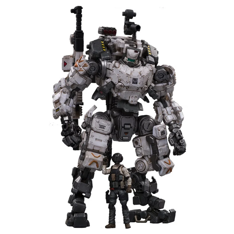 

JOYTOY Mecha Model STELL BONE H01 White Action Figure Mecha Model Toys Collection Action Robot Free Man Christmas Present Gift