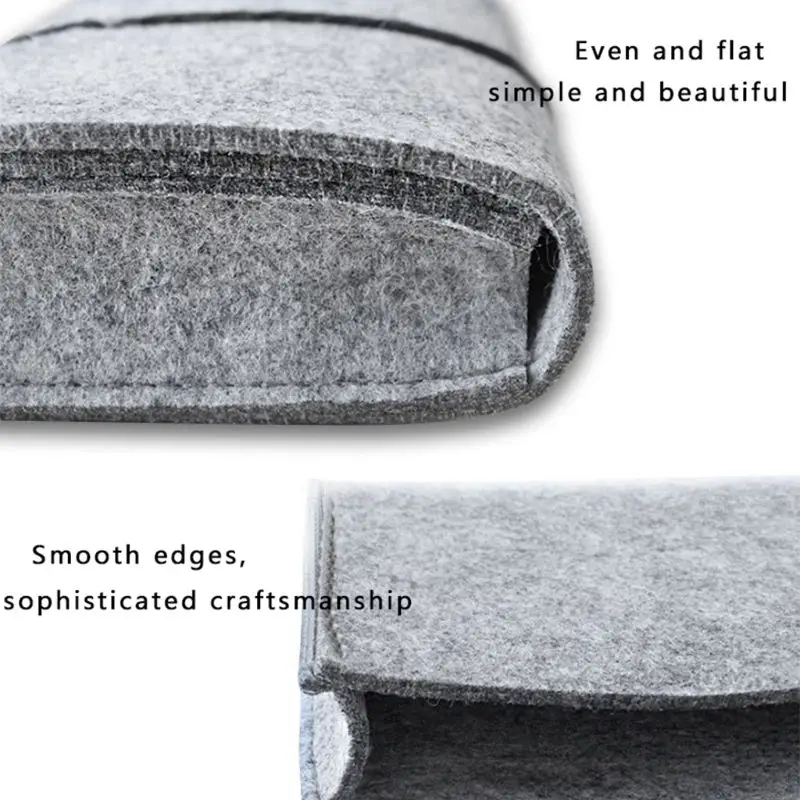 

Soft Felt Protective Sleeve Storage Bag Pouch for Mouse/ Charger Power Adapter Storage Bag