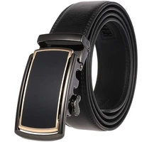 high grade leather belt fashion young mens 2022 new version of business thickened cowhide horizontal stripe travel office belt