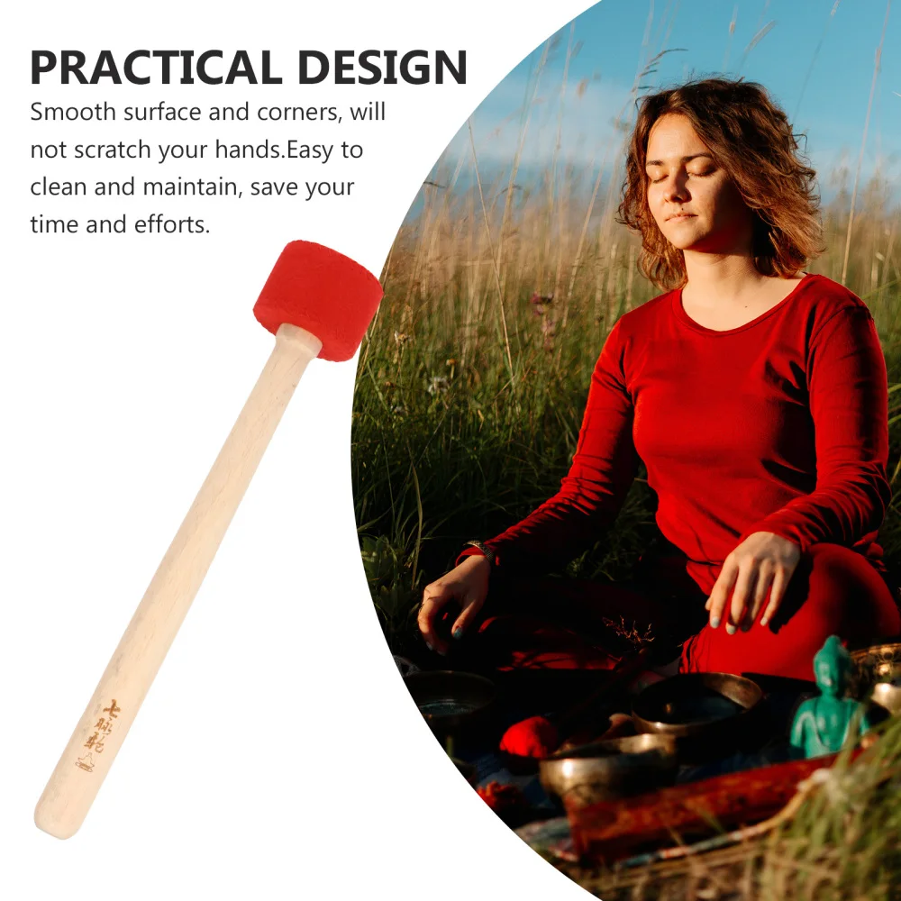 

1pc Meditation Singing Bowl Wrapped Mallet Tibetan Singing Bowl Striker