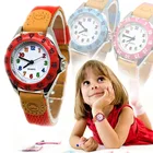 Милые кварцевые часы для мальчиков и девочек, детские часы с тканевым ремешком, часы для студентов, наручные часы, подарки, январь