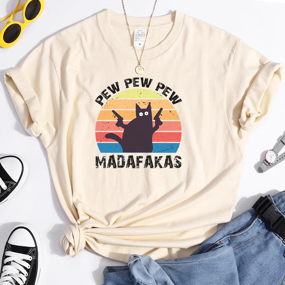 

Женские футболки Pew Mdafakas с милым принтом, модная одежда, стильная футболка, Готическая Женская одежда, летние женские футболки