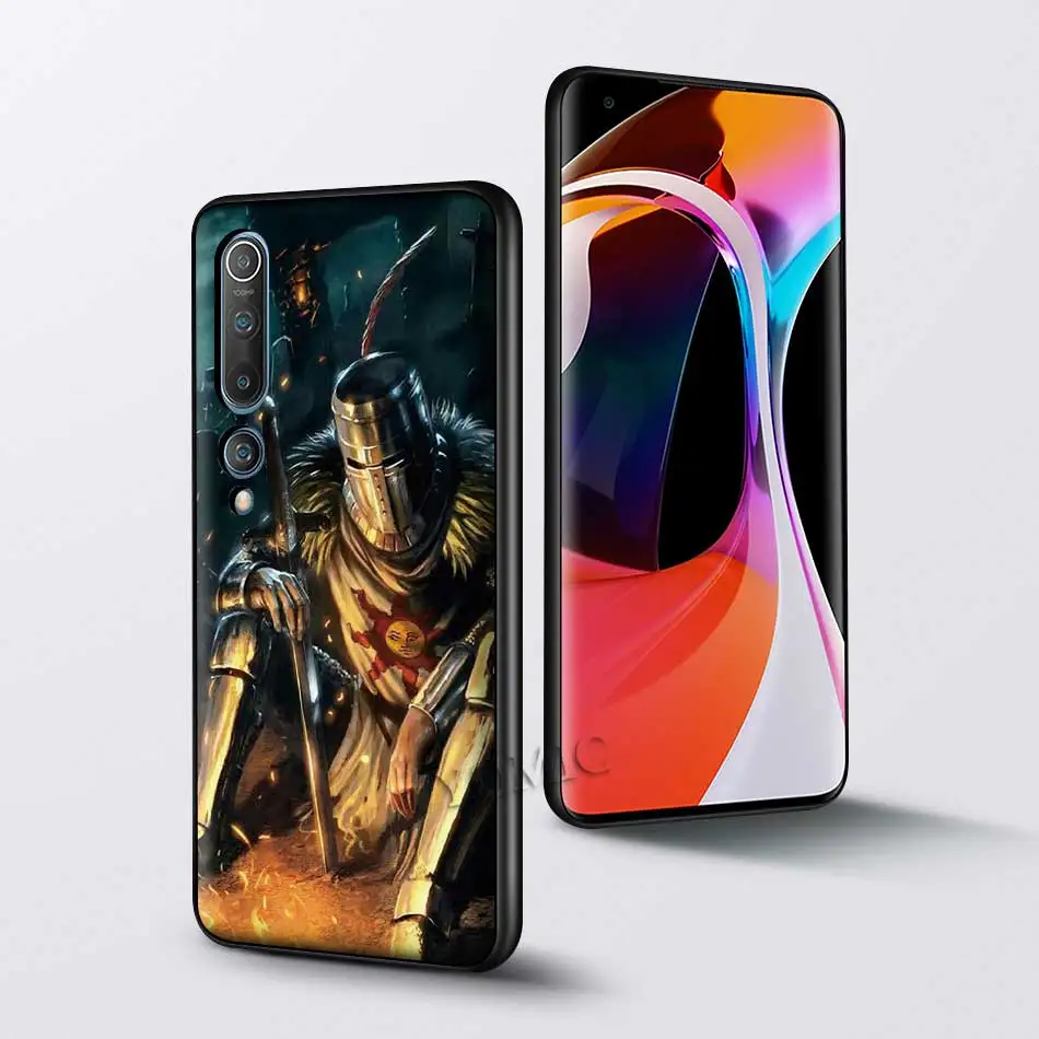 

Praise The Sun Dark Souls Case for Xiaomi Mi Poco X3 NFC F1 9T Note 10 Lite CC9 CC9e 9 10T Pro 5G A2 Lite Black TPU Phone Cover
