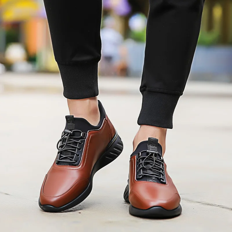 Мужские повседневные кроссовки мужская обувь увеличивающая рост невидимая на 5