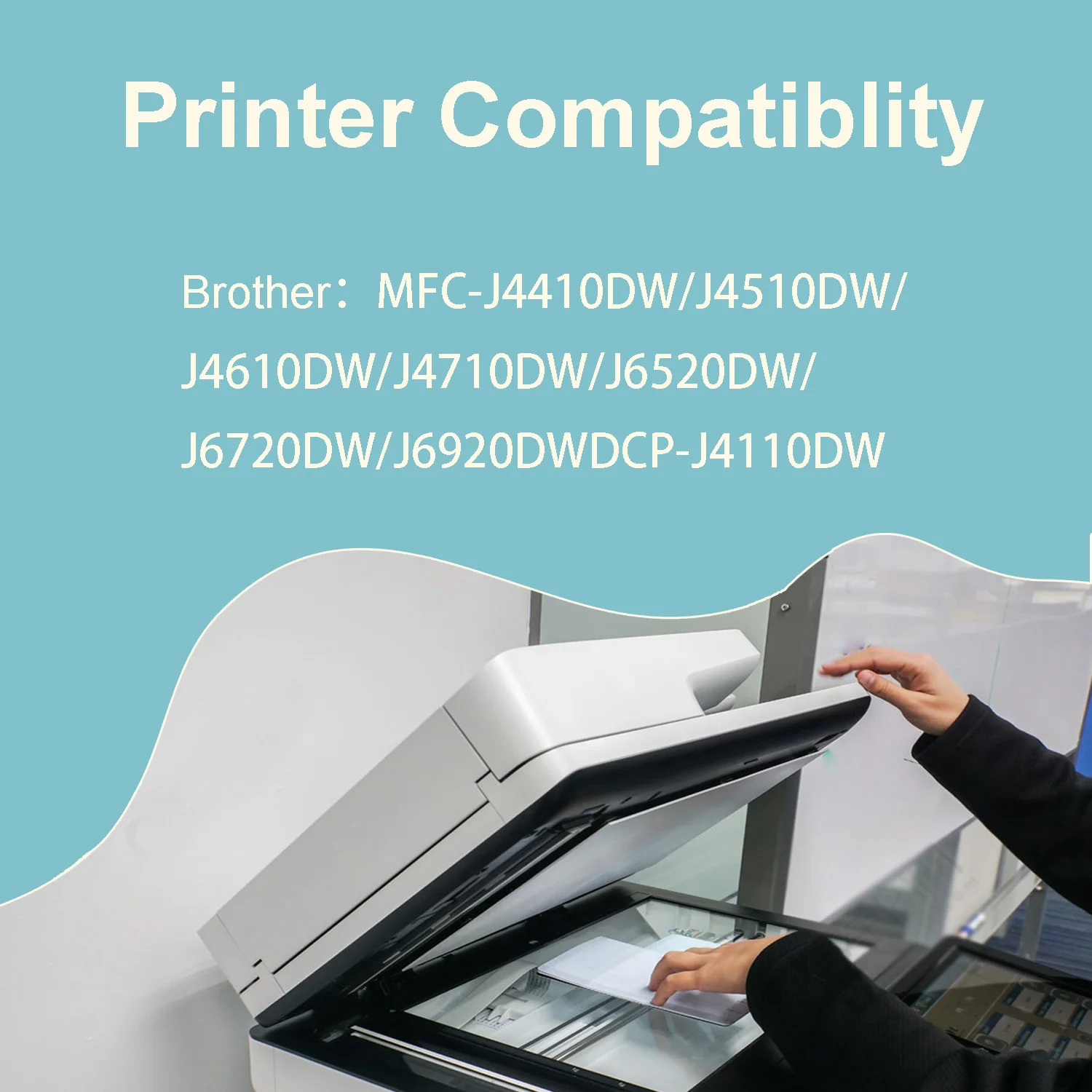 Для Brother LC663 LC663BK B-663 Совместимый картридж MFC-J2320 J2720 принтера