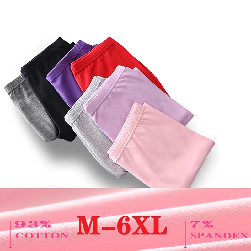 Women's Thermal Underwear Cotton Bottoms Thin Lingerie Pajamas Autumn Spring Pants Plus Size 5XL Trousers Warming Women Clothing