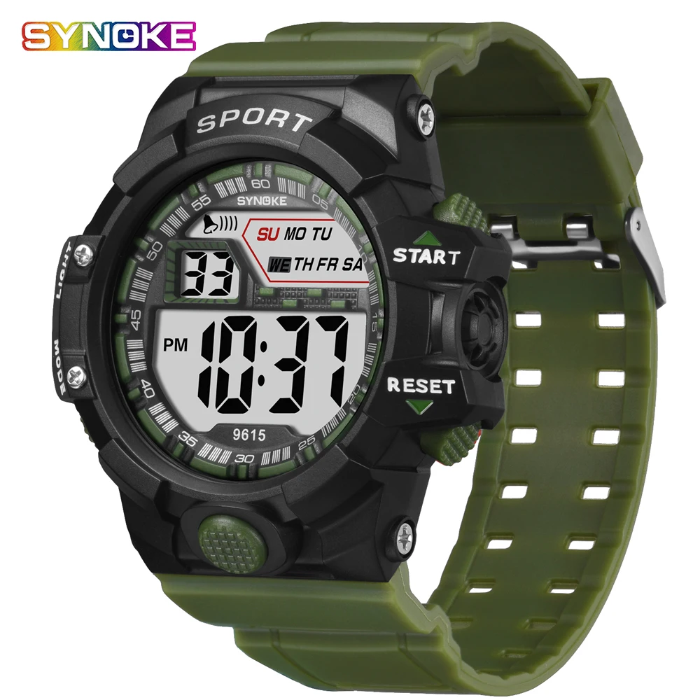 Часы наручные мужские цифровые Спортивные Повседневные светодиодные
