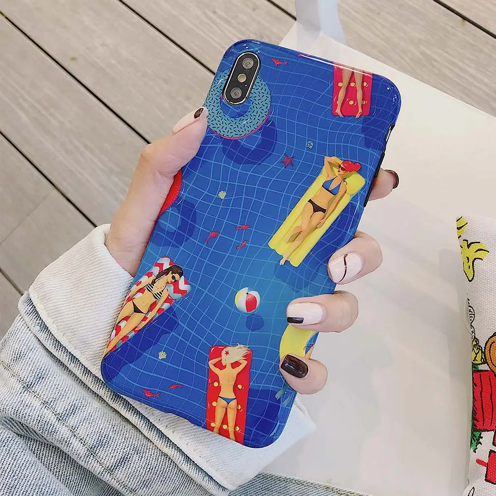 KISSCASE индивидуальный чехол для телефона iPhone XR из ТПУ 7 7Plus 8 8Plus 6 6Plus 6S 6splus