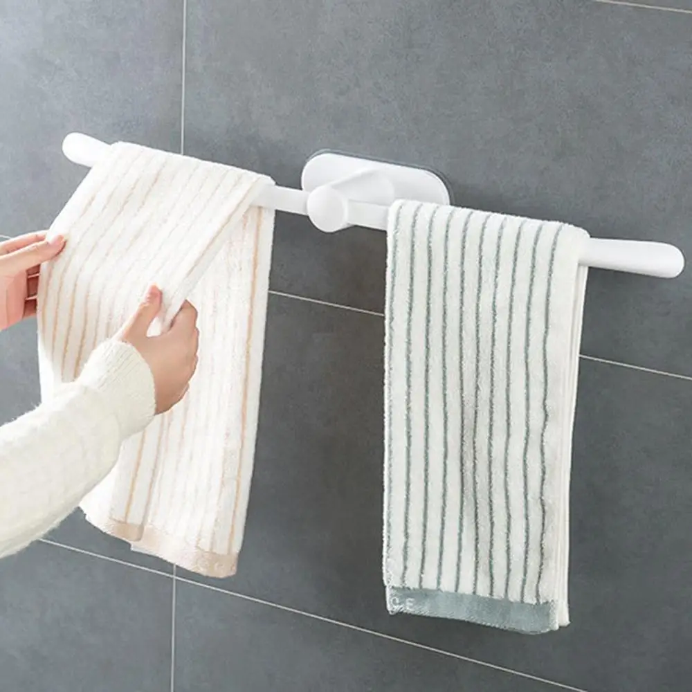 Вешалка для полотенец водонепроницаемый двухсторонний настенный держатель не