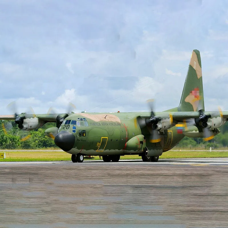 

US C-130 Hercules Transport Aircraft DIY 3D Paper Card Model Building Set Construction Toys Educational Toy Military Model
