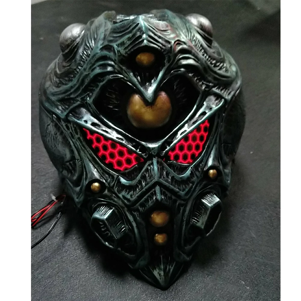 XCOSER Bio Booster Armor Guyver шлем с подсветкой аниме косплей реквизит маска для косплея шлем на всю голову со съемным рогом