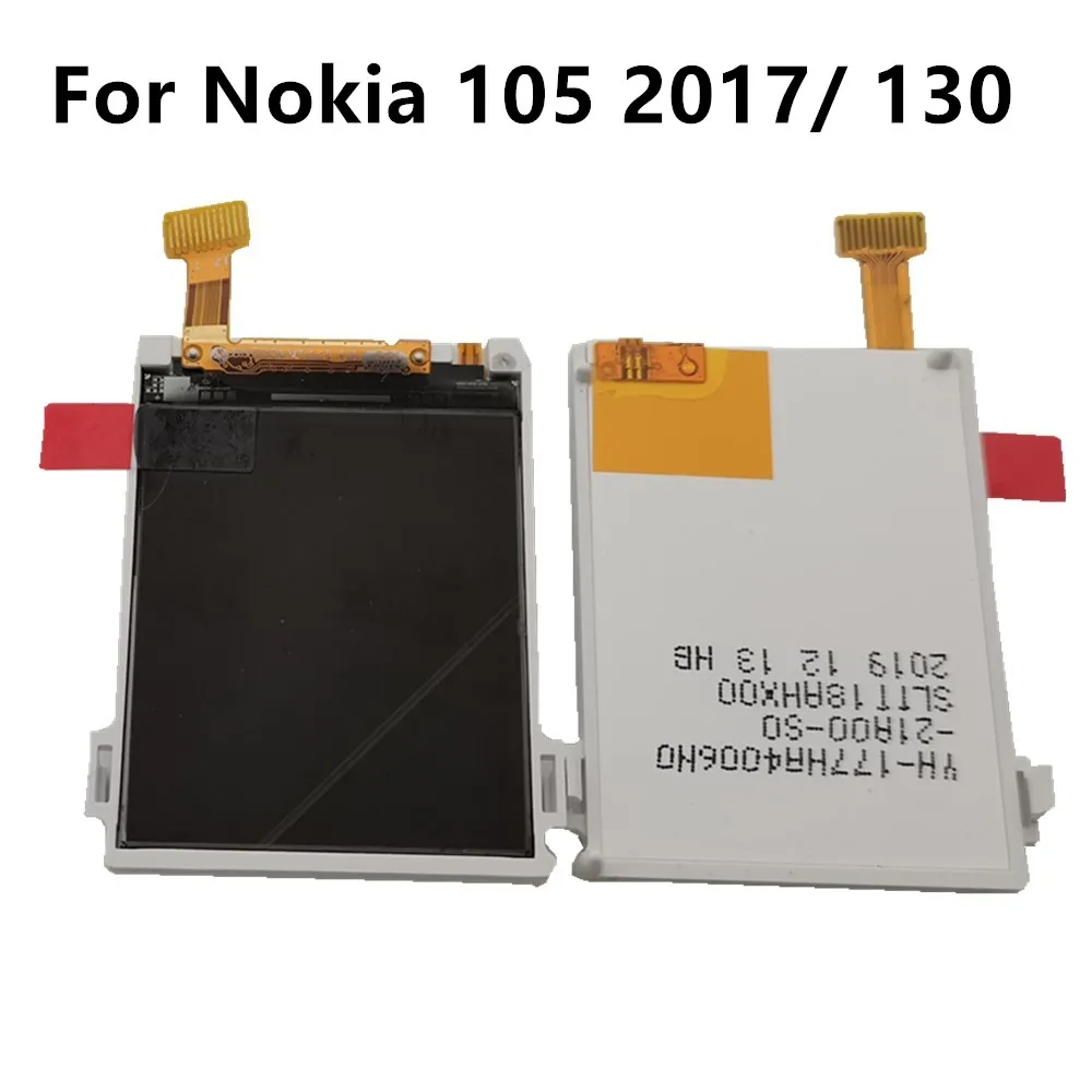 

100pcs/lot LCD For Nokia 105 2017 130 Screen Display Replacement Parts For Nokia 105 2017 Display LCD Repair Parts+Tools