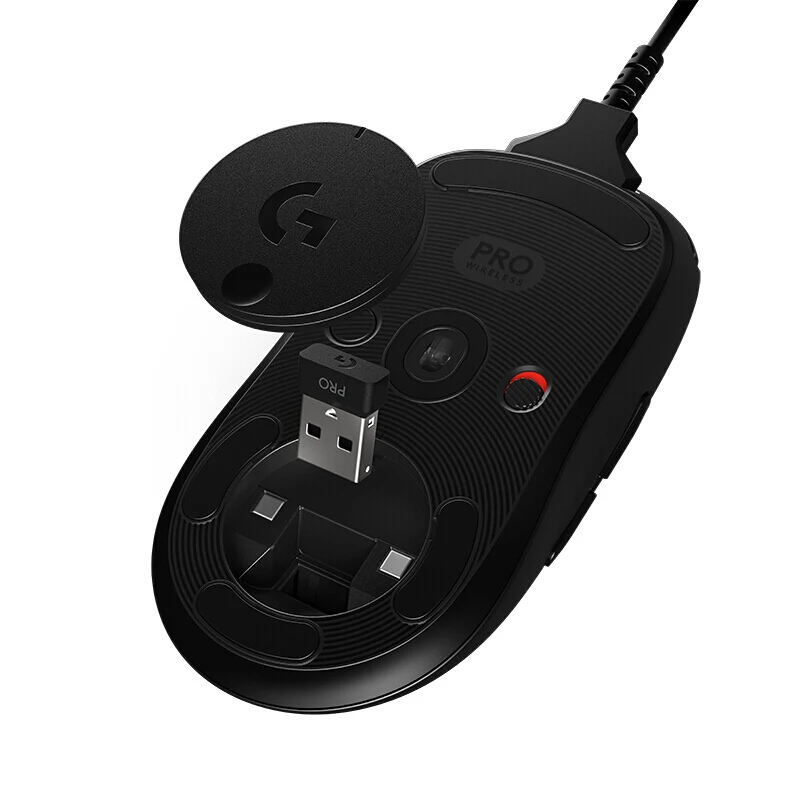 Беспроводная игровая мышь Logitech G PRO HERO 16000 DPI сенсорная Лазерная LIGHTSPEED RGB