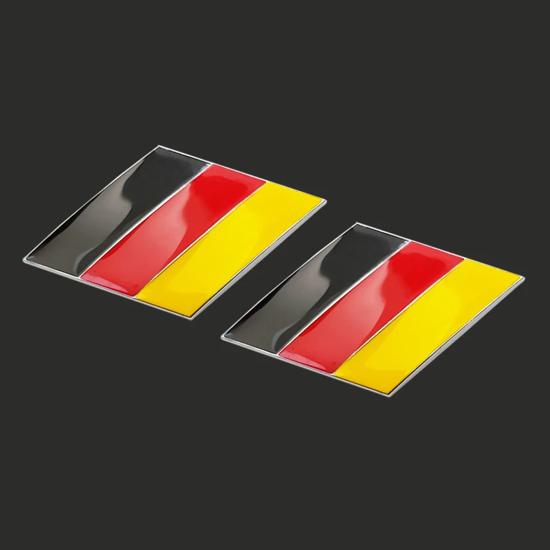 2 шт. 3D металлический автомобиль Стикеры оформление боковой части наклейка на