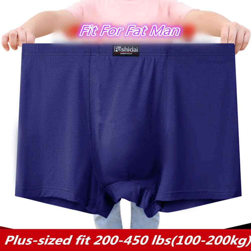 

4Pcs Big Size Underwear For Men Plus Panties Boxer Oversize Sexy Underpants Large Undies Loose Shorts 8XL 9XL 10XL 11XL 12XL13XL