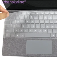 keyboard cover for surface pro 7 6 5 4 3 2 x 7 plus for microsoft laptop go book 2 3 rt silicone protector skin case 15 studio