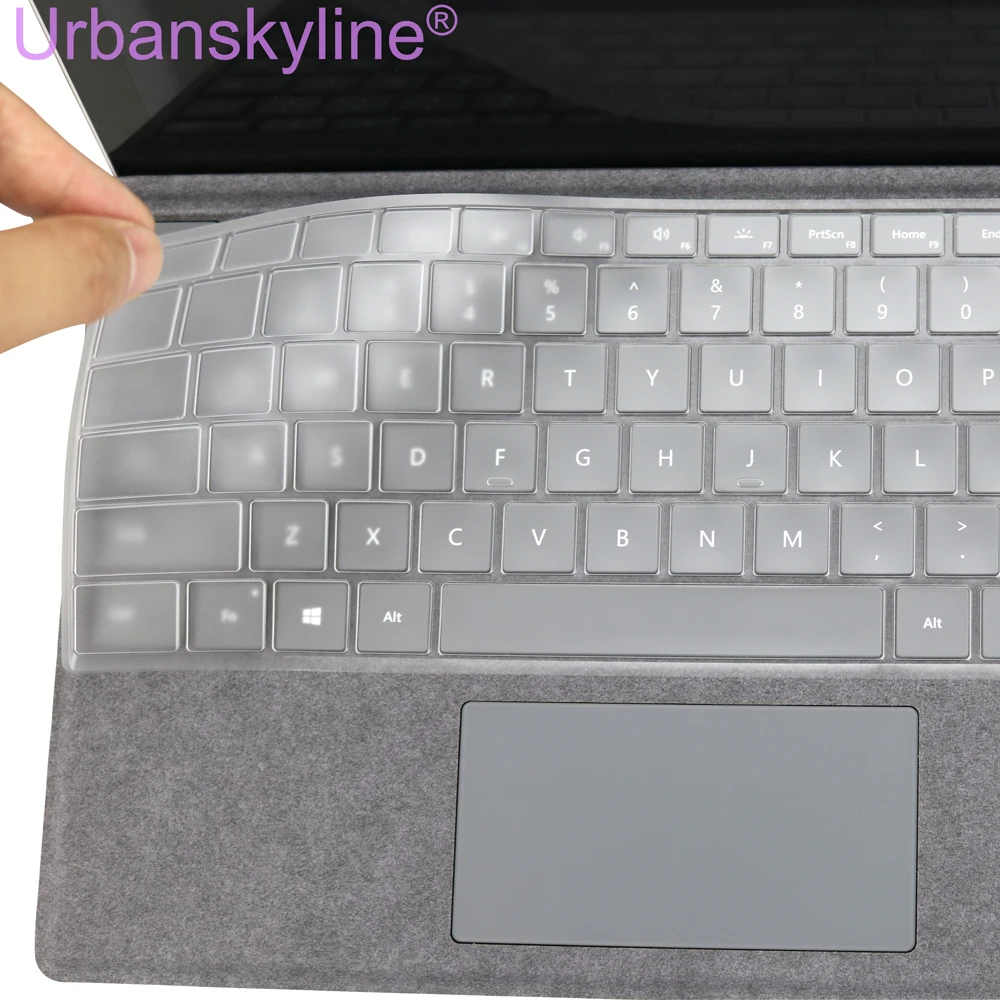 Чехол для клавиатуры Surface Pro 7 6 5 4 3 2X7 + ноутбука Microsoft GO Book 1 2 RT силиконовая пленка из