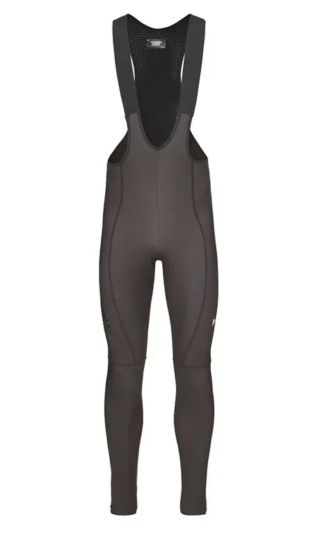 cycling bib pants PNS/высококачественные зимние теплые флисовые тренировочные велосипедные колготки, термофлисовые велосипедные комбинезоны, велосипедные нагрудники - Цвет: cycling bib pants