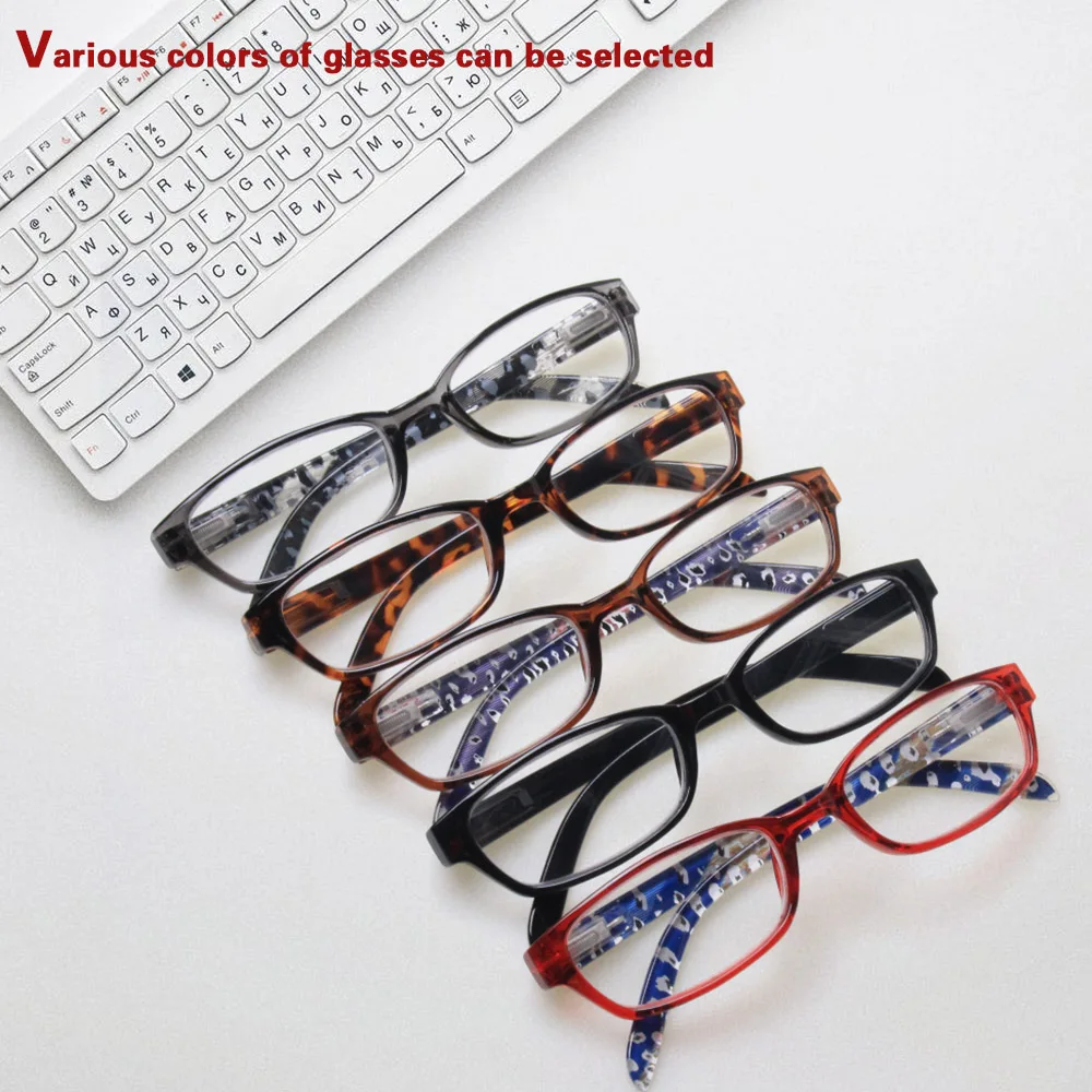 

BONCAMOR Five Colors Rreading Glasses Men And Wowen Fasion Suitable For office And Travel Computer Games