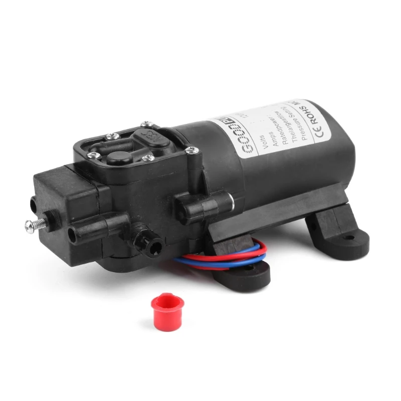 

Mini Electric Water Pump DC 12V 72W High Pressure Micro Diaphragm Water Pump Automatic Switch Reflux Smart Type