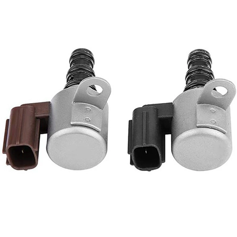 

2x Automatic Transmission Shift Control Lock Up Solenoid for Honda Accord Acura 28400-P6H-003(Brown&Black)