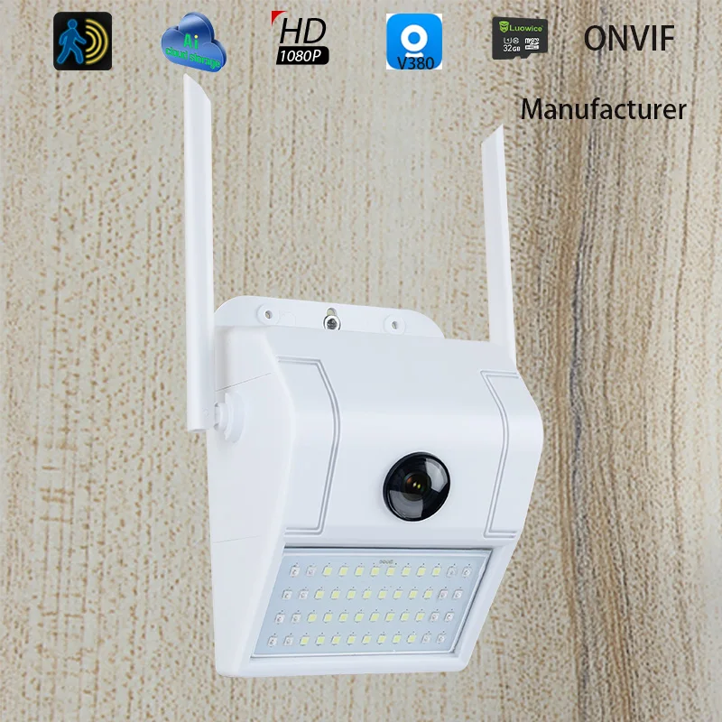 2 мегапиксельная беспроводная камера безопасности ip wifi домашняя видеонаблюдения
