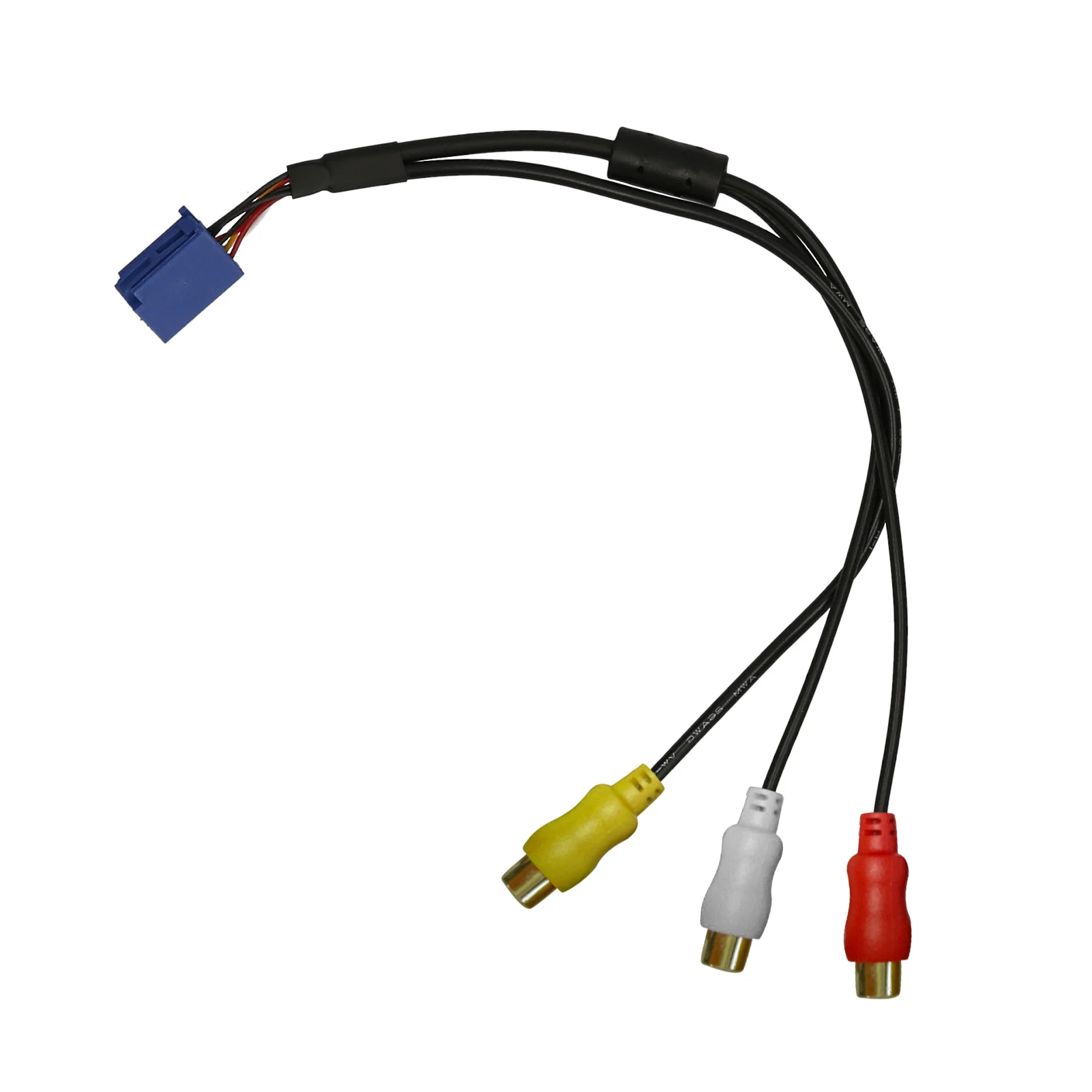 Автомобильный RCA адаптер VTR кабель 6 Pin Синий A/V порт Замена для Toyota | Автомобили и