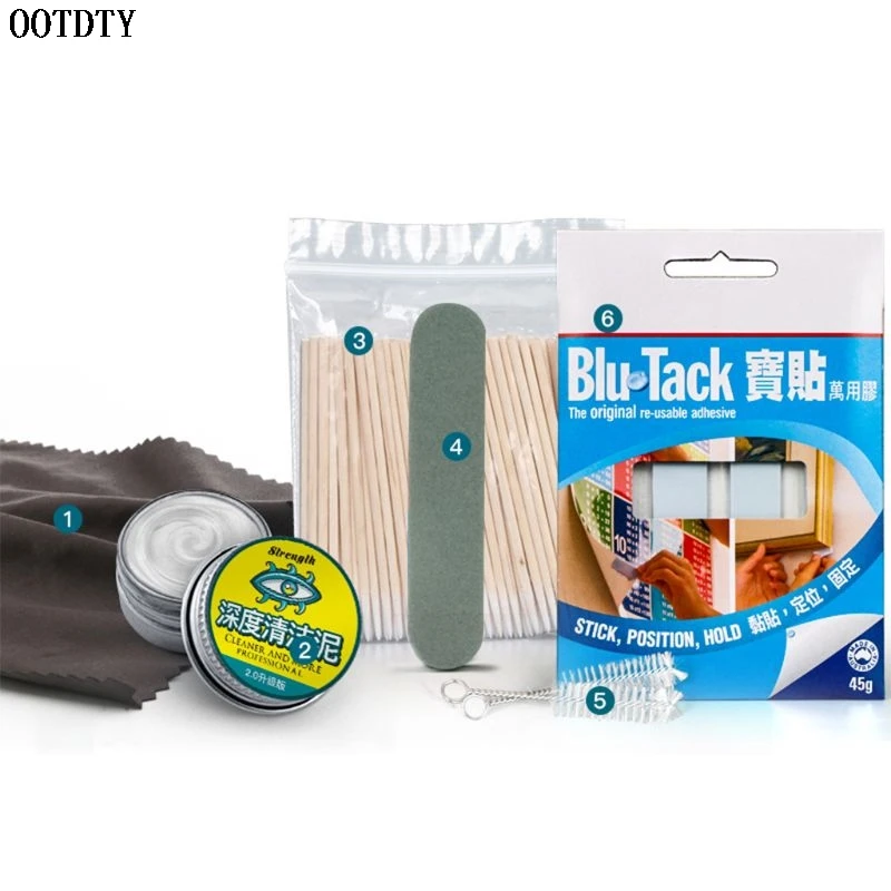 1 комплект одноразовые ватные палочки чистые щетки набор чистящих средств для Apple