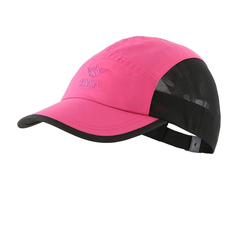 Женская легкая бейсбольная кепка с сеткой регулируемая быстросохнущая УФ-защита