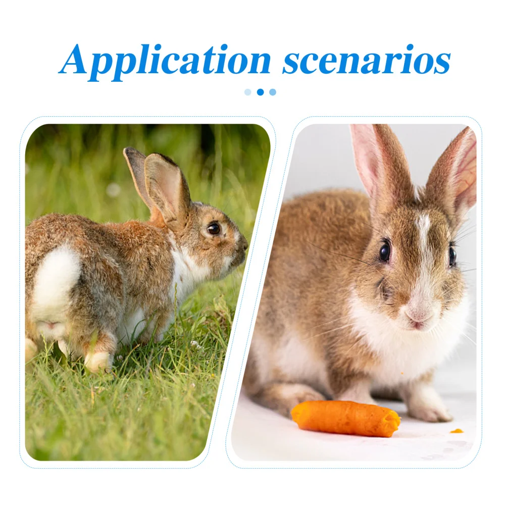 

1pc Pet Rabbit Litter Box Potty Pet Toilet Ceramic Rabbit Cage Accessory