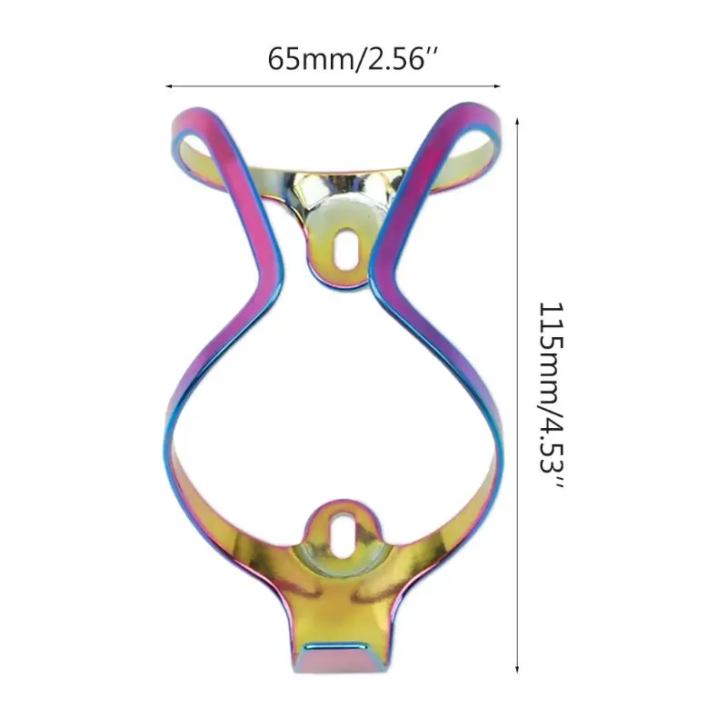 

Ultralight Aluminum Alloy Bike Water Bottle Holder Colorful Bicycle Bottle Cage Cycling MTB Drink Cup Bracket Rack