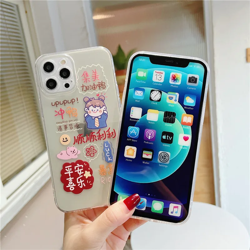 

Cute bow transparent soft TPU silicone phone case for huawei P40 Pro P30 lite MATE20 MATE30 Pro mate40 nova 3 3i 5 pro 5i 6 7 8