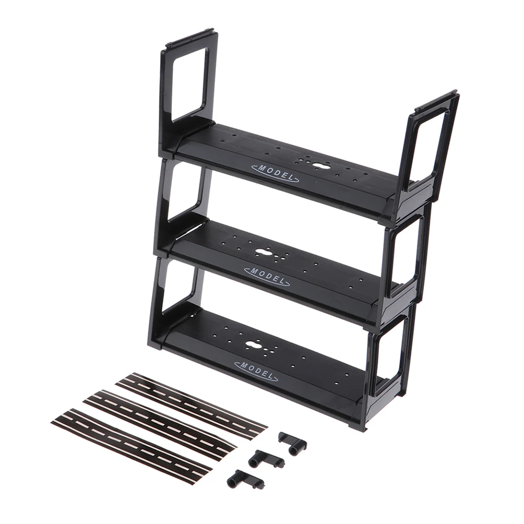 Пластиковая Полка для демонстрации модели игрушечного автомобиля детей