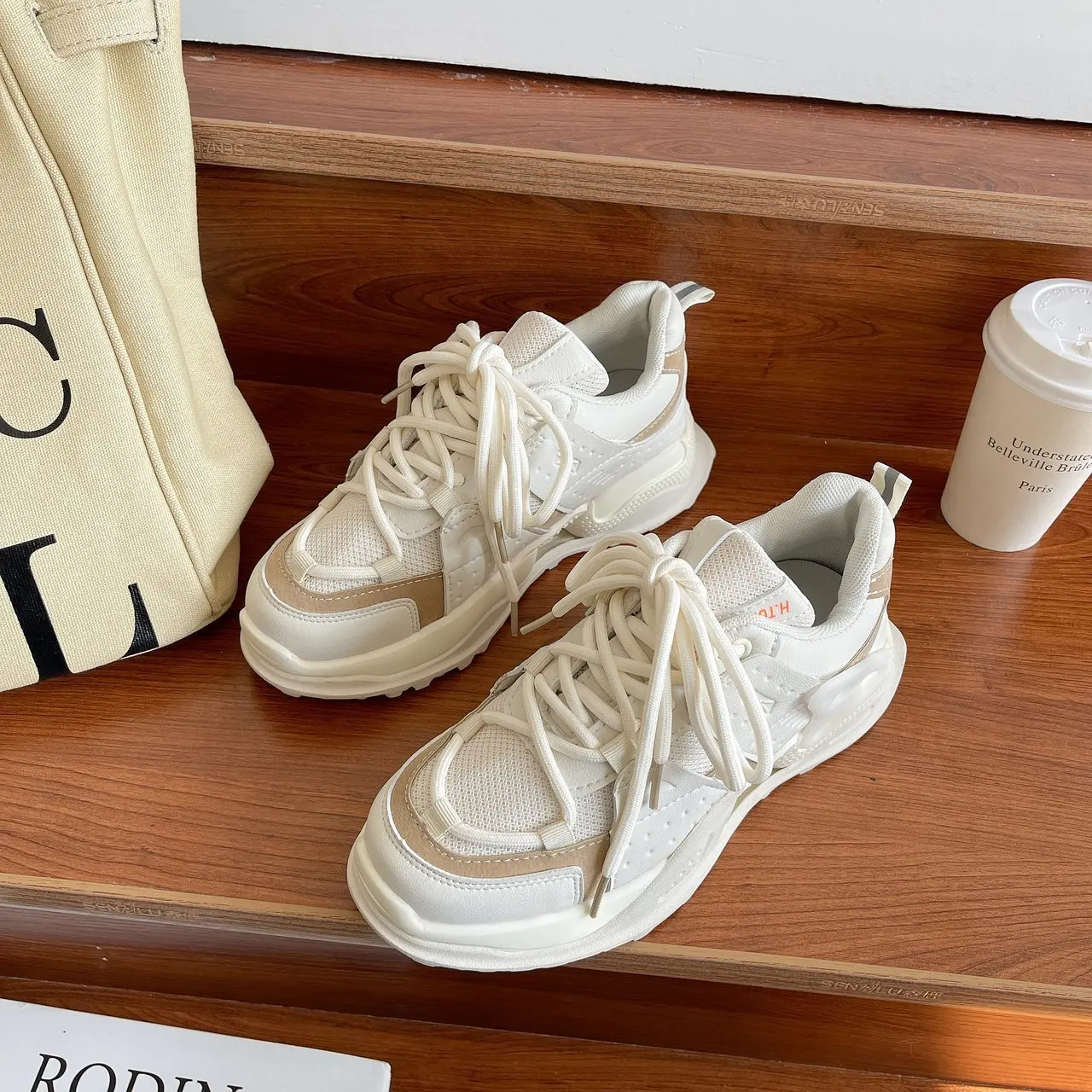 

Designer Sneakers Women Casual Shoes Fashion Breathable Lightweight Ladies Trainers Basket Femme Platform Chunky Sneakers Women
