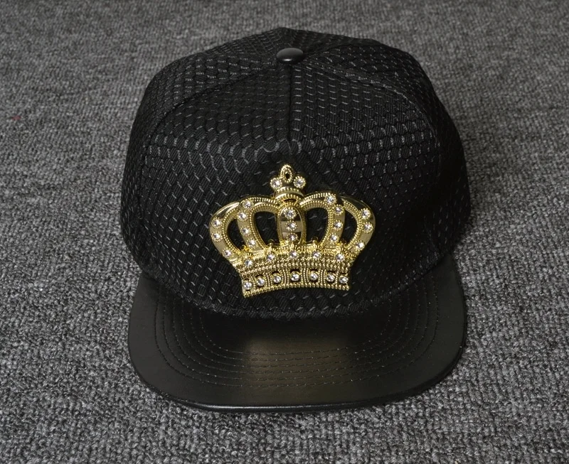Продукция Crown Snapback бейсбольная плоская шляпа модная спортивная индийская в стиле